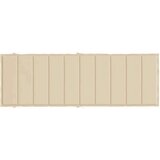  Jastuk za ležaljku bež 186 x 58 x 3 cm od tkanine Oxford | shoptok.hr