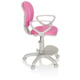 MID.YOU Otroški Vrtljivi Stol Colour, Roza, Siva | Shoptok.si