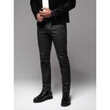 Ombre Men's denim pants STRAIGHT LEG - black Cijene