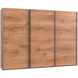 MID.YOU omara z drsnimi vrati, barve hrasta | Shoptok.si