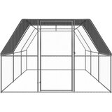 vidaXL Vanjski kavez za kokoši 3 x 6 x 2 m od pocinčanog čelika | shoptok.hr