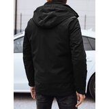 DStreet Men's winter jacket with hood black | Shoptok.si