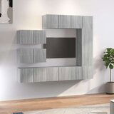  Komplet TV omaric 8-delni siv sonoma konstruiran les, (20734644) | Shoptok.si