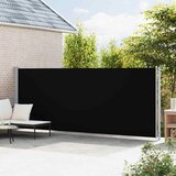  Uvlačiva bočna tenda za terasu 180 x 600 cm crna | shoptok.hr