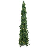  Umjetno osvijetljeno božićno drvce sa 130 LED žarulja 210 cm | shoptok.hr