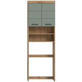 MID.YOU OMARICA ZA PRALNI STROJ žajbljevo zelena, hrast artisan | Shoptok.si
