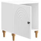  Noćni ormar 2 pcs Bijela visokog sjaja 43 x 34,5 x 50 cm | Eponuda.com