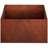  Vrtna saksija 2 kom. Rđa 40 x 40 x 30 cm Otporni čelik | shoptok.hr