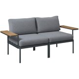 Ambia Garden LOUNGE GARNITURA tkanina jeklo | Shoptok.si