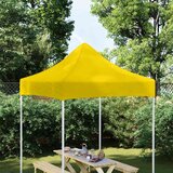 Krov za šator za zabave 2 x 2 m žuti 270 g/m² | shoptok.hr