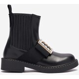 Resti Black women's ankle boots with Zenata ornament - Footwear | Shoptok.si