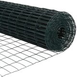 vidaXL Evropska ograja Zelena 0.6x50 m Jeklo | Shoptok.si