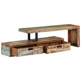 TV stalak (118-200) x 30 x 40 cm Masivno reciklirano drvo | Eponuda.com
