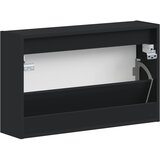  Ormar za cipele na zidu ZWOLLE 71 x 17 x 43 cm Crna | shoptok.hr