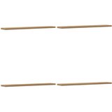  Zidne police 4 kom boja hrasta 60x20x1,5 cm konstruirano drvo | Eponuda.com
