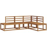  Set vanjskih sofa 4 Komad Prirodna Čvrsto drvo akacije | shoptok.hr