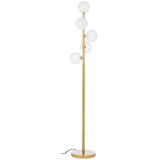 BIZZOTTO Stoječa svetilka v zlati barvi s steklenim senčilom (višina 156,5 cm) Balls – Cene