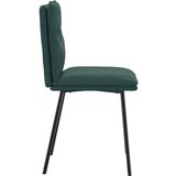 vidaXL Jedilni stoli 4 kosi temno zelen žamet | Shoptok.si