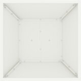 vidaXL Stalak za biljke Bijeli Metal 40 x 40 x 101 cm Dekorativni umetci | shoptok.hr