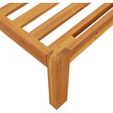  Set sofe Sivo-smeđa 133 x 92 x 69 cm Čvrsto drvo akacije | shoptok.hr
