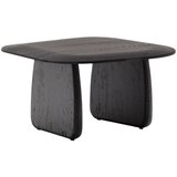Kave Home Pomoćni stol od punog hrasta 70x71 cm Pirita – Cijene
