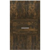  Zidni noćni ormarići 2 kom boja dimljenog hrasta | shoptok.hr