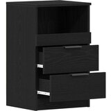  Noćni ormar 2 pcs Crni hrast 40 x 35 x 65 cm Konstruirano drvo | shoptok.hr