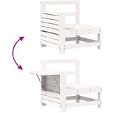  7-dijelni set vrtnih sofa bijeli od masivne borovine | shoptok.hr