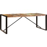  Blagovaonski stol od masivnog obnovljenog drva 200x100x75 cm | shoptok.hr