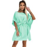 Numoco Women's dress with a tie at the waist | Shoptok.si