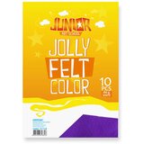 Junior jolly Color Felt, fini filc, A4, 10K, odaberite nijansu Ljubičasta Cene