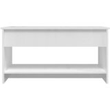  Stolić za kavu sjajni bijeli 102x50,5x52,5 cm konstruirano drvo | shoptok.hr