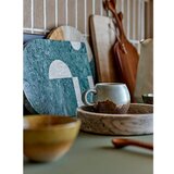 Bloomingville Rjava/kremno bela lončena skodelica 280 ml Paula – | Shoptok.si