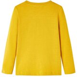  Dječja majica dugih rukava oker 128 | shoptok.hr