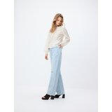 Reserved Straight traperice s poderotinama - plava | shoptok.hr