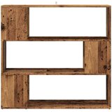 vidaXL Ormarić za knjige/Sobna pregrada staro drvo 100x24x94 cm | shoptok.hr