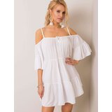 Och Bella Dress-TW-SK-BI-80840.20-white | Shoptok.si
