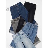 Sinsay Wide leg traperice s podvrnutim nogavicama | shoptok.hr