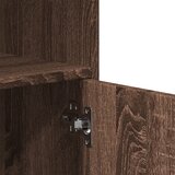 Ormarić s kotačima boja hrasta 55x40x91 cm konstruirano drvo | Eponuda.com