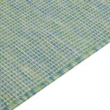Vanjski tepih ravnog tkanja 80 x 250 cm tirkizni | shoptok.hr