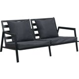  Garnitura z blazinami 5-delna aluminij temno siva | Shoptok.si