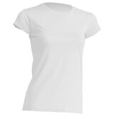JHK Ženska t-shirt majica kratki rukav r-neck bela veličina l ( tsrlcmfwhl ) | ePonuda.com