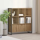 Ormarić za knjige 2 pcs Umjetnička hrastovina Konstruirano drvo | shoptok.hr