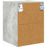 vidaXL Viseča omarica s polico Riga Betonsko siva 30 x 29,5 x 40 cm | Shoptok.si