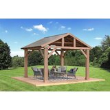 WESTMANN - Drveni paviljon - Gazebo - Yukon 427x365x330 cm - BRANDED IN GERMANY | shoptok.hr