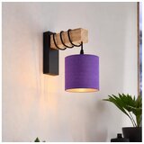 Brilagi Zidno svetlo NUBILA 1xE27/60W/230V braon/crna/ljubičasta Cene
