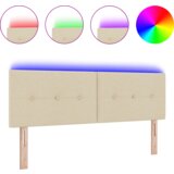  LED uzglavlje s gumbima krem 72 cm tkanina | shoptok.hr