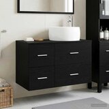  Set namještaja za kupaonicu 2 kom. Crni hrast Konstruirano drvo | shoptok.hr