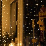 LED žičane lampice zavjesa - 300 lampica, toplo bijela | shoptok.hr