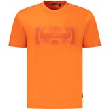 Napapijri MEN&#39;S SHORT SLEEVE T-SHIRT ORANGE | Shoptok.si